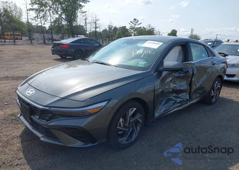 2025 Hyundai Elantra Sel Convenience z USA, uszkodzony, nr VIN KMHLS4DG3SU873416